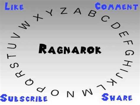 ragnarok pronunciation